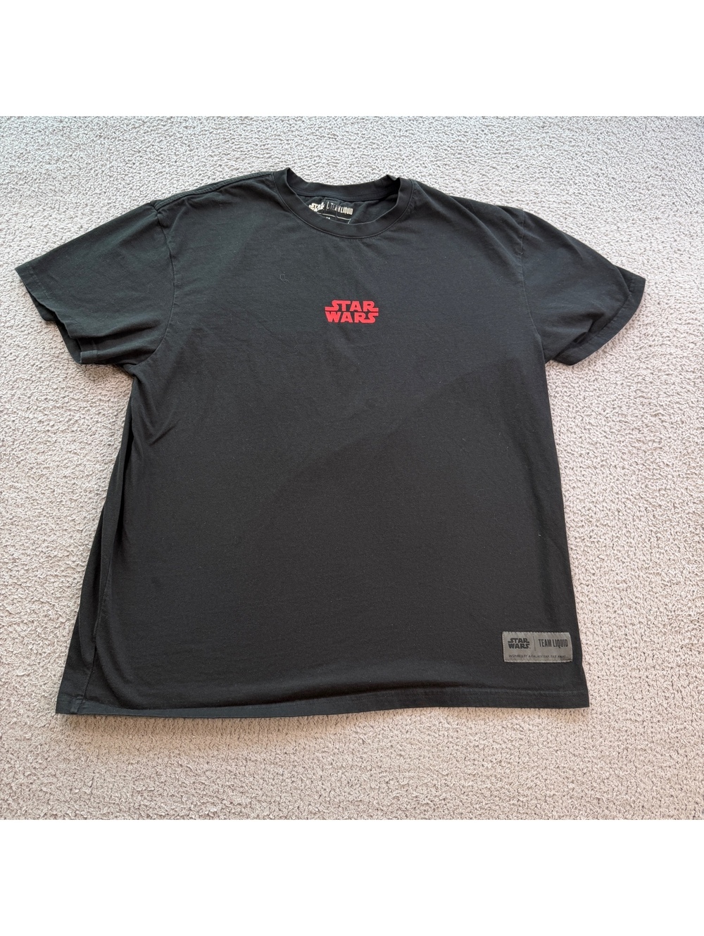 Star Wars Team Liquid Darth Vader Patch T Shirt Xl Black Lucasfilm Gaming